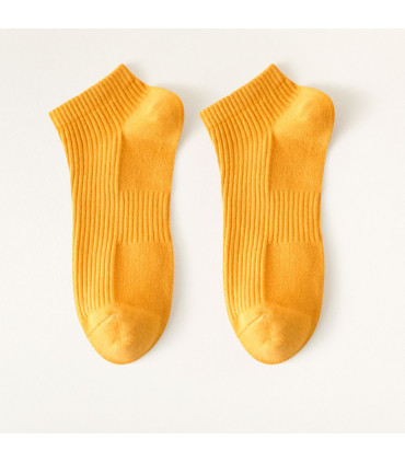 Unisex Ankle Socks | Breathable Ribbed Xinjiang Cotton | One Size 35–42 EU