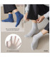 Unisex Low-Cut Socks | Breathable Ribbed Xinjiang Cotton | One Size 35–42 EU