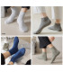 Unisex Low-Cut Socks | Breathable Ribbed Xinjiang Cotton | One Size 35–42 EU