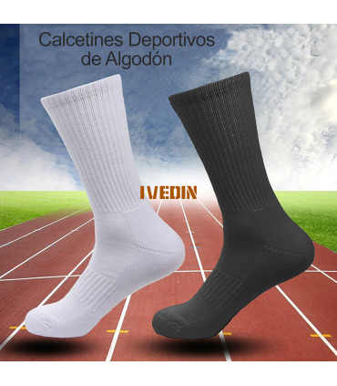 Adult Sports Socks | Durability and Softness | Breathable Cotton and Fresh | One Size 37–44 EU