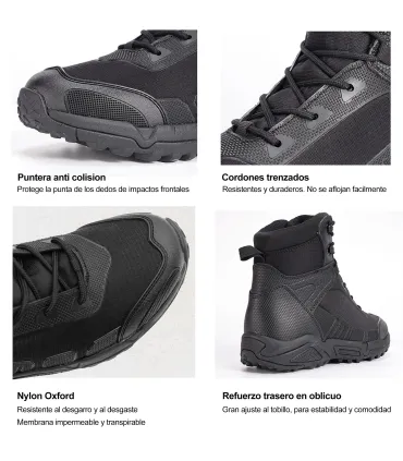 INSIGNIA MEMBRANE - Ultra Lightweight Professional Police Boot | Slip-Resistant, Anti-Perforation