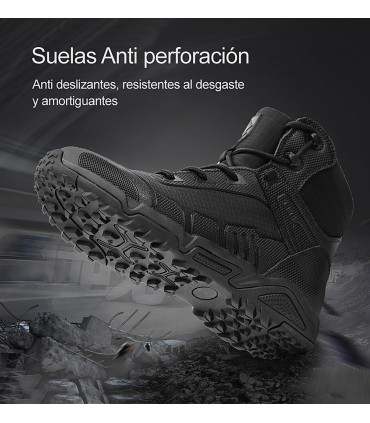 INSIGNIA MEMBRANE - 6" Ultra-Light Police Boot | Anti-Slip & Anti-Puncture Sole | 3D PU | Sizes 37-47 EU
