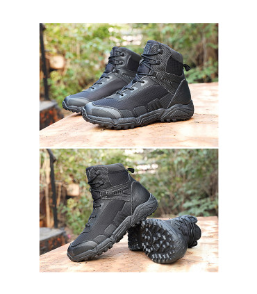 INSIGNIA MEMBRANE - 6" Ultra-Light Police Boot | Anti-Slip & Anti-Puncture Sole | 3D PU | Sizes 37-47 EU
