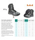 SNAKE MEMBRANE - 8" Ultra-Light Police Boot | YKK Zipper | Anti-Slip Sole | 3D PU | Scanner Safe | Sizes 37-48 EU