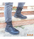 SNAKE MEMBRANE - 8" Ultra-Light Police Boot | YKK Zipper | Anti-Slip Sole | 3D PU | Scanner Safe | Sizes 37-48 EU