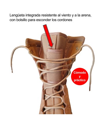 LEOPARD - Professionele Militaire Laars met Rits | Ultralicht | Antislip