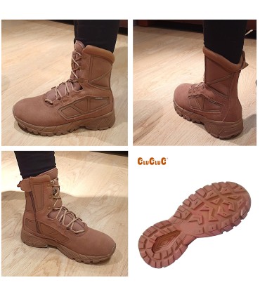 LEOPARD - Professionele Militaire Laars met Rits | Ultralicht | Antislip