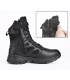 CHEETAH MESH - 8" Ultra-Light Police Boot | YKK Zipper | Genuine Leather & Mesh | Anti-Slip Sole | 37-45 EU
