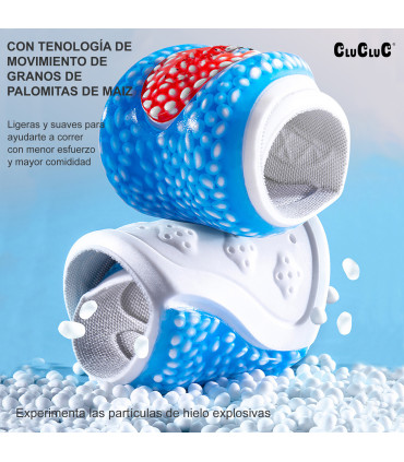 RZoom Sports Insoles Unisex | Latex and PU | Air and Silicone Cushioning | Breathable and Absorbent | 34-45 EU