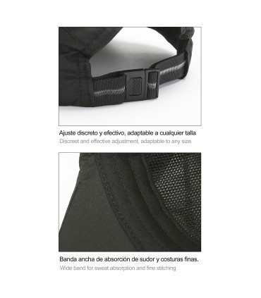 CZAPKA BERET QUICK DRY | Szybkoschnąca Unisex | Usztywniony Daszek | Wentylacja Regulowana | Ultralekka