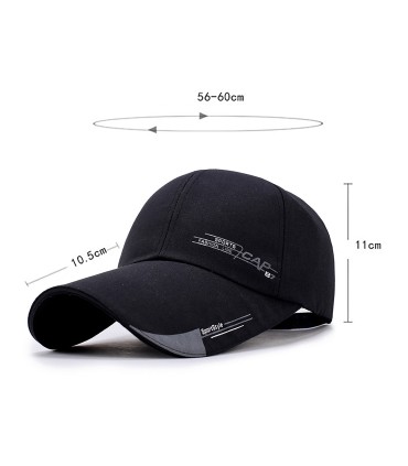 CAP - CLASSIC LONG VISOR | Baseball Cap for Men and Women | Breathable, Lightweight and Adjustable