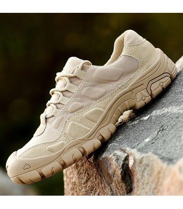 SCORPION - Zapatillas Tácticas Outdoor 4" Impermeables | Piel Gamuza & Denim| Suela Antideslizante | 36-48 EU