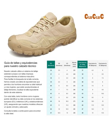 SCORPION - Zapatillas Tácticas Outdoor 4" Impermeables | Piel Gamuza & Denim| Suela Antideslizante | 36-48 EU