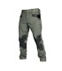 CROSS-BORDER RAIDERS QC18 | Pantalones Largos Tácticos Asalto Hombre | Resistente, Ergonómico, Outdoor, Bolsillos Estratégicos