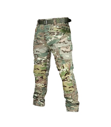 CROSS-BORDER RAIDERS QC18 | Pantalones Largos Tácticos Asalto Hombre | Resistente, Ergonómico, Outdoor, Bolsillos Estratégicos