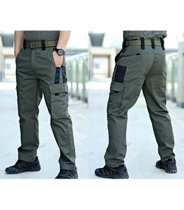 BEETLE TROUSERS - 046 | Calças de Treino Táticas Masculinas | Cintura Elástica e Corte Elegante