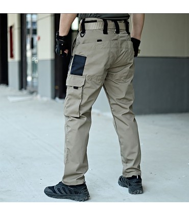 BEETLE TROUSERS - 046 | Pantalon d’Entraînement Tactique pour Homme | Taille Élastique et Coupe Élégante