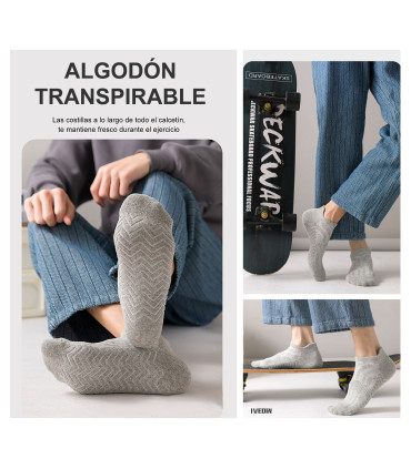 Trendy Unisex Low-Cut Sports Socks | Medium Thick Cotton | One Size 36–42 EU