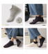Trendy Unisex Low-Cut Sports Socks | Medium Thick Cotton | One Size 36–42 EU