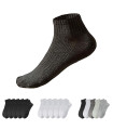 Unisex Short Sports Socks | Breathable Fine Cotton with Mesh | One Size 36–41 EU